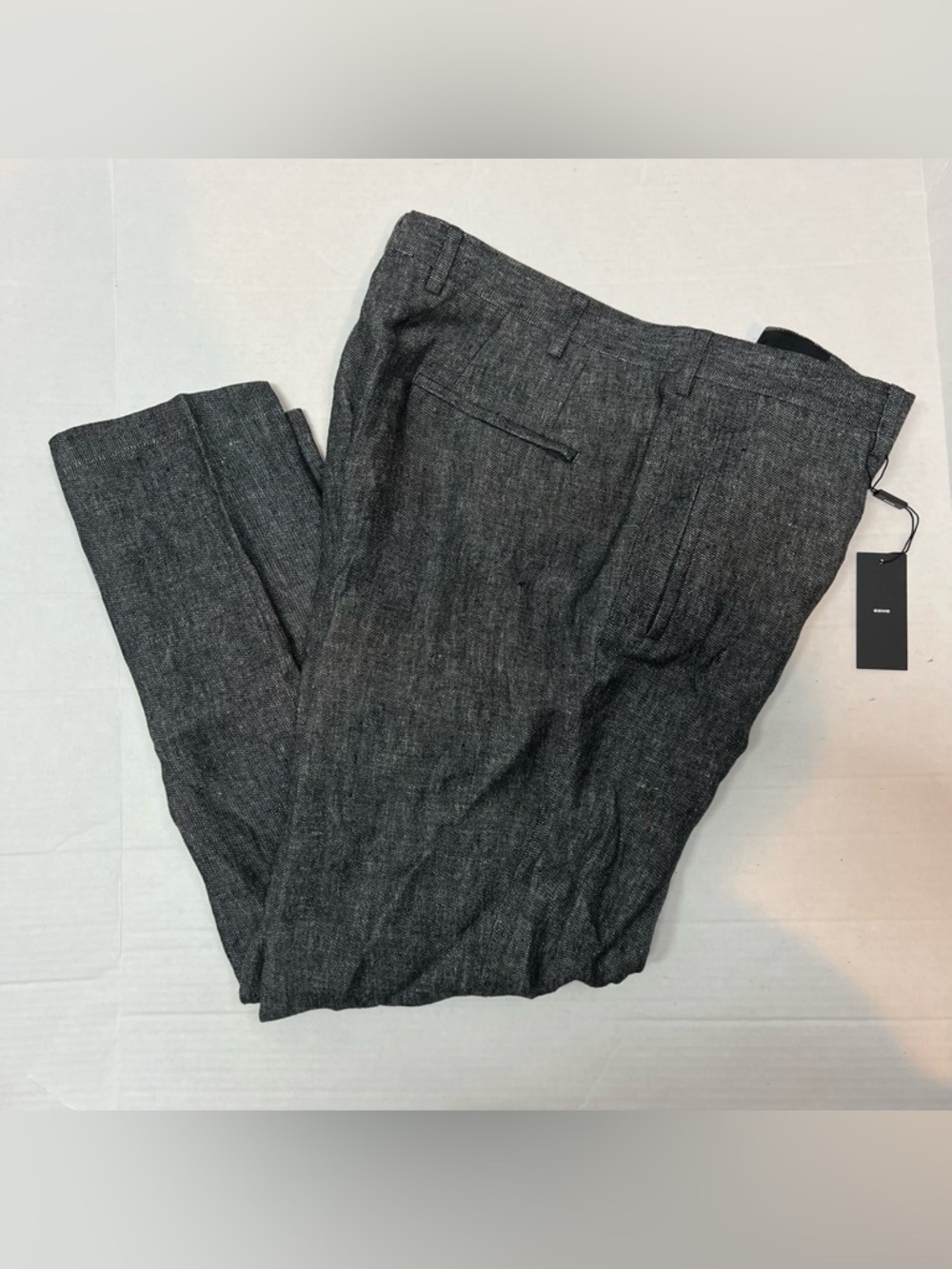 Men's Charcoal Grey Dress Pants - Classic Tailored Fit